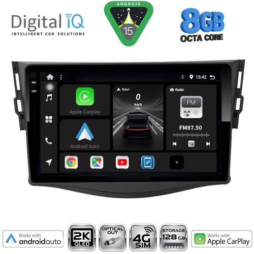 DIGITAL IQ BXK 20731_CPAA (9inc) MULTIMEDIA TABLET for TOYOTA RAV 4 mod. 2006-2012
