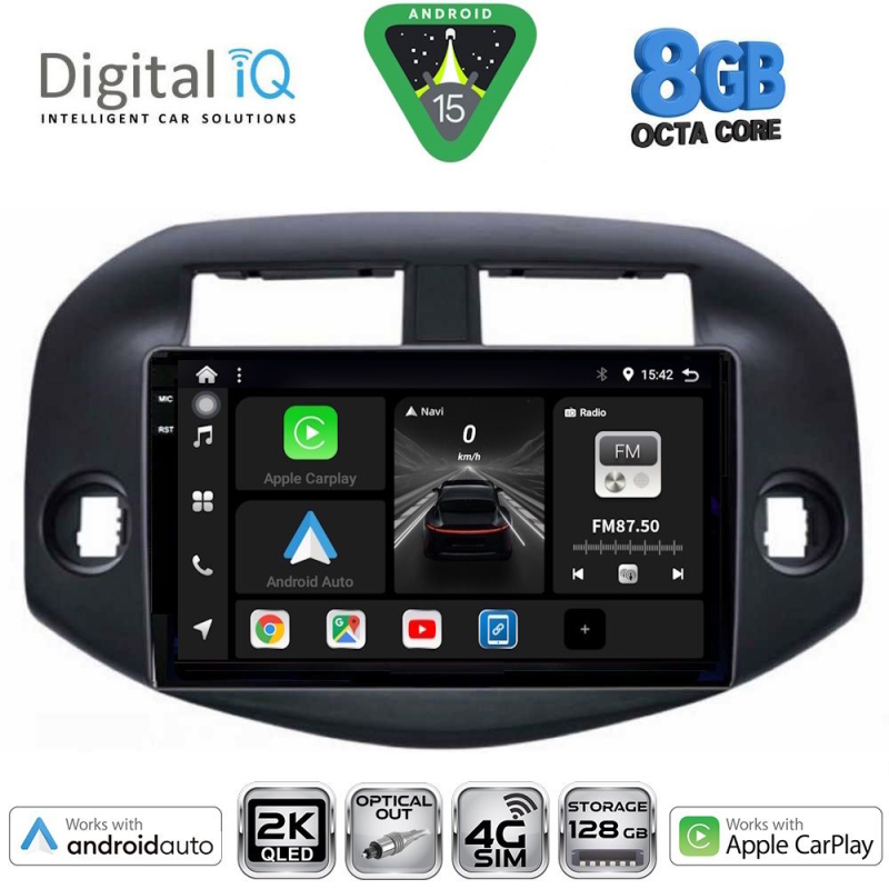 DIGITAL IQ BXK 20732_CPAA (10inc) MULTIMEDIA TABLET for TOYOTA RAV 4 mod. 2006-2012 DIGITAL IQ BXK 20732_CPAA (10inc) MULTIMEDIA TABLET for TOYOTA RAV 4 mod. 2006-2012