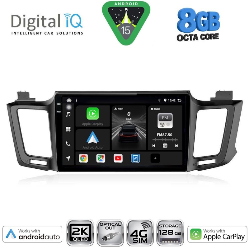 DIGITAL IQ BXK 20733_CPAA (10inc) MULTIMEDIA TABLET for TOYOTA RAV 4 mod. 2013-2019 DIGITAL IQ BXK 20733_CPAA (10inc) MULTIMEDIA TABLET for TOYOTA RAV 4 mod. 2013-2019