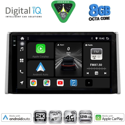 DIGITAL IQ BXK 20734_CPAA (10inc) MULTIMEDIA TABLET for TOYOTA RAV 4 mod. 2019&gt;