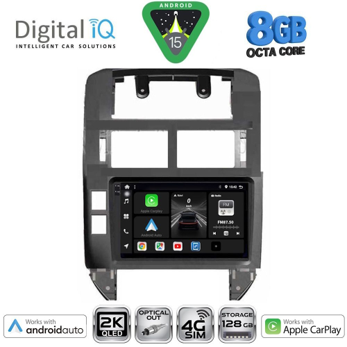 DIGITAL IQ BXK 20755_CPAA (9inc) MULTIMEDIA TABLET for VW POLO mod. 2002-2009