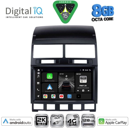 DIGITAL IQ BXK 20765_CPAA (9inc) MULTIMEDIA TABLET for VW TOUAREG mod. 2003-2011