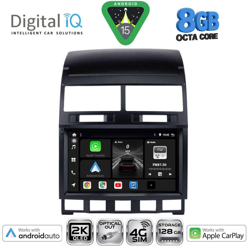 DIGITAL IQ BXK 20765_CPAA (9inc) MULTIMEDIA TABLET for VW TOUAREG mod. 2003-2011