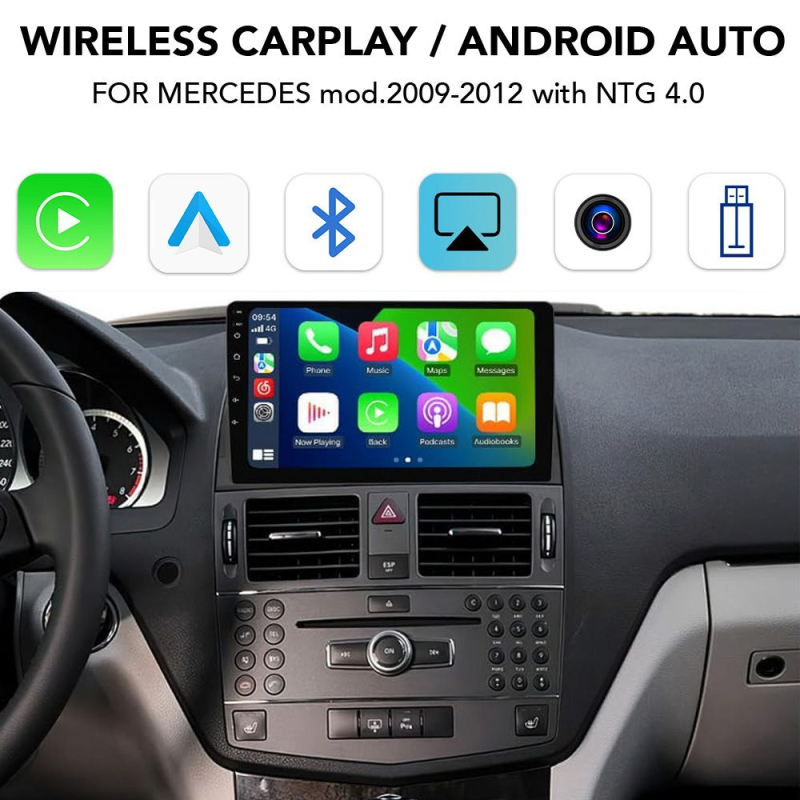 DIGITAL IQ BZ 244 CPAA (CARPLAY / ANDROID AUTO BOX for MERCEDES mod.2007-2011 with NTG 4.0) DIGITAL IQ BZ 244 CPAA (CARPLAY / ANDROID AUTO BOX for MERCEDES mod.2007-2011 with NTG 4.0)