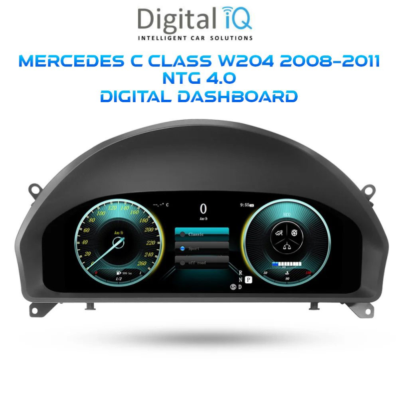 DIGITAL IQ DDD 984_IC (12.3in) MERCEDES C CLASS W204 mod. 2008-2011 DIGITAL DASHBOARD DIGITAL IQ DDD 984_IC (12.3in) MERCEDES C CLASS W204 mod. 2008-2011 DIGITAL DASHBOARD