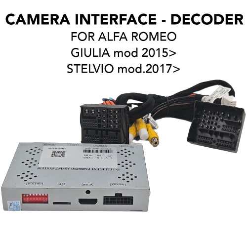 DIGITAL IQ AD 9851 - CAMERA INTERFACE for ALFA ROMEO mod. 2017&gt; with 6.5-8.8'' screen
