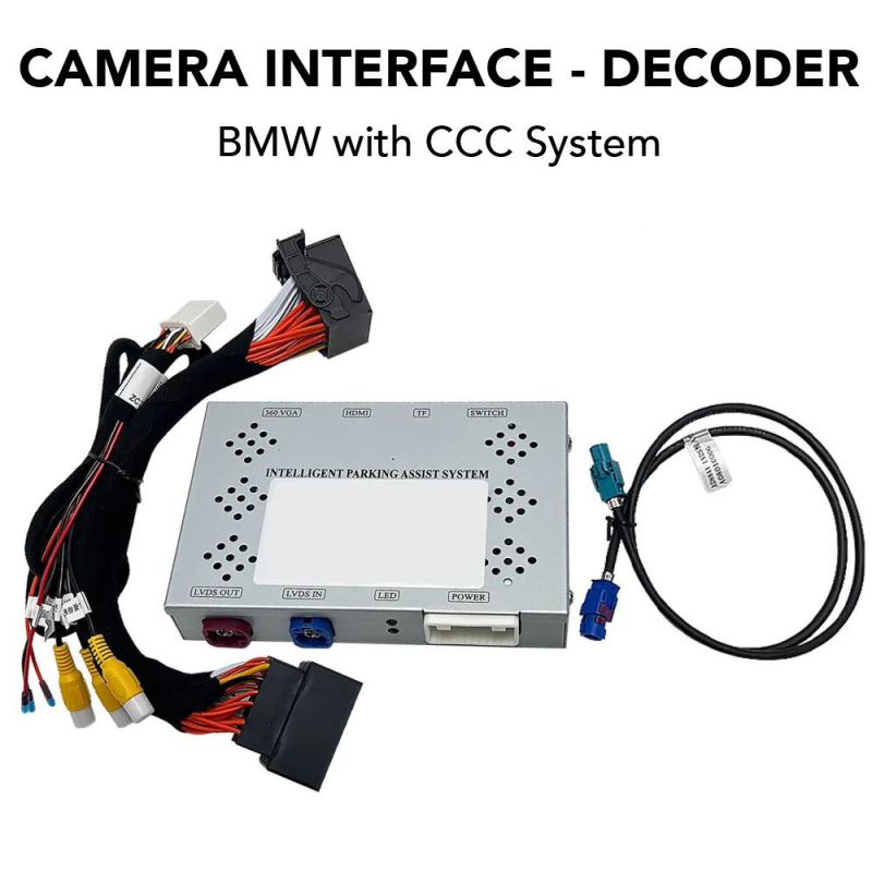 DIGITAL IQ BM9806 for BMW (CAMERA INTERFACE for CCC Systems) mod. 2006-2009 DIGITAL IQ BM9806 for BMW (CAMERA INTERFACE for CCC Systems) mod. 2006-2009