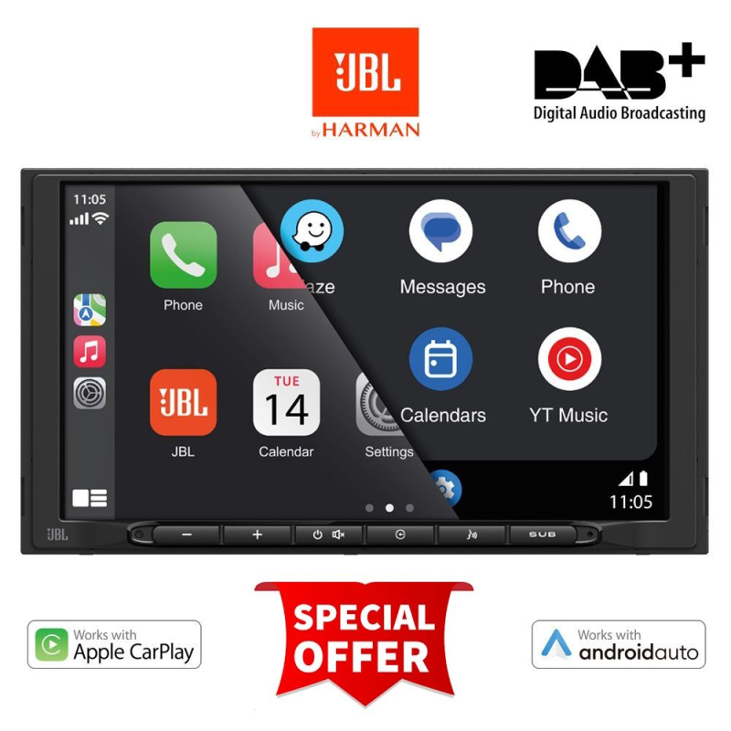 JBL LEGEND 700D (7” Touchscreen Multimedia Receiver with DAB+) JBL LEGEND 700D (7” Touchscreen Multimedia Receiver with DAB+)