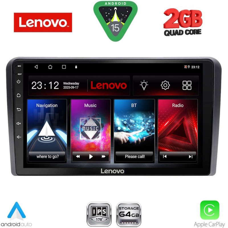 LENOVO LVD 2264_CPA (9inc) MULTIMEDIA TABLET for IVECO DAILY mod. 2010-2014