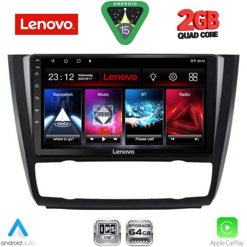 LENOVO LVD 2040_CPA CLIMA (9inc) MULTIMEDIA TABLET for BMW S.1 E81-82-87-88 mod. 2004-2013