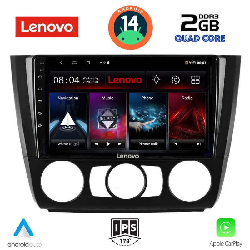LENOVO LVD 2040_CPA A/C (9inc) MULTIMEDIA TABLET for BMW S.1 E81-82-87-88 mod. 2004-2013 LENOVO LVD 2040_CPA A/C (9inc) MULTIMEDIA TABLET for BMW S.1 E81-82-87-88 mod. 2004-2013