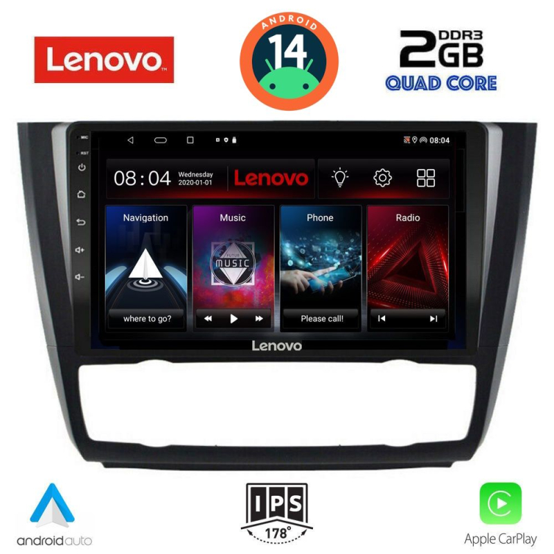 LENOVO LVD 2040_CPA CLIMA (9inc) MULTIMEDIA TABLET for BMW S.1 E81-82-87-88 mod. 2004-2013 LENOVO LVD 2040_CPA CLIMA (9inc) MULTIMEDIA TABLET for BMW S.1 E81-82-87-88 mod. 2004-2013