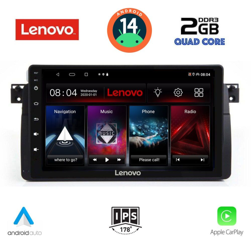 LENOVO LVD 2042_CPA (9inc) MULTIMEDIA TABLET for BMW E46 mod. 1998-2005 LENOVO LVD 2042_CPA (9inc) MULTIMEDIA TABLET for BMW E46 mod. 1998-2005