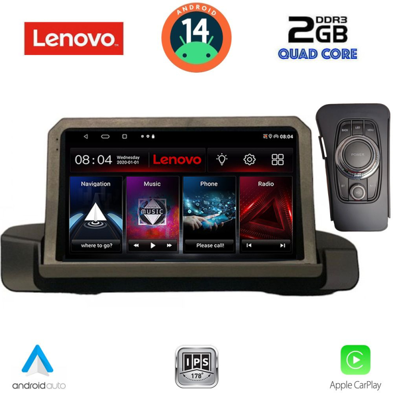 LENOVO LVD 2044_CPA (9inc) MULTIMEDIA TABLET for BMW S.3 (E90-91-92) mod. 2005-2012