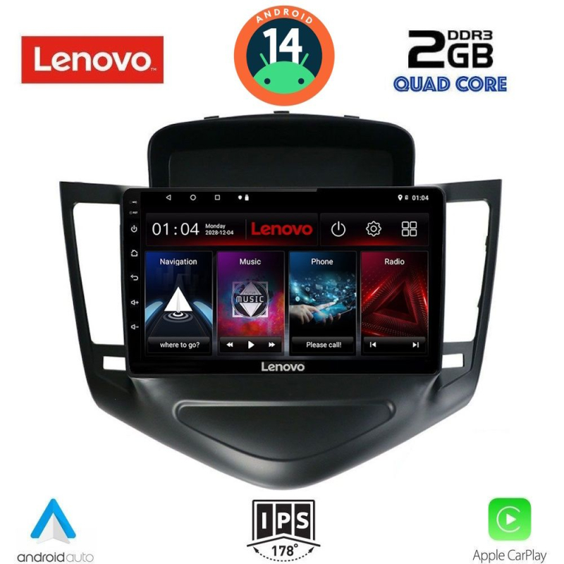 LENOVO LVD 2076_CPA (9inc) MULTIMEDIA TABLET for CHEVROLET CRUZE mod. 2008-2012 LENOVO LVD 2076_CPA (9inc) MULTIMEDIA TABLET for CHEVROLET CRUZE mod. 2008-2012