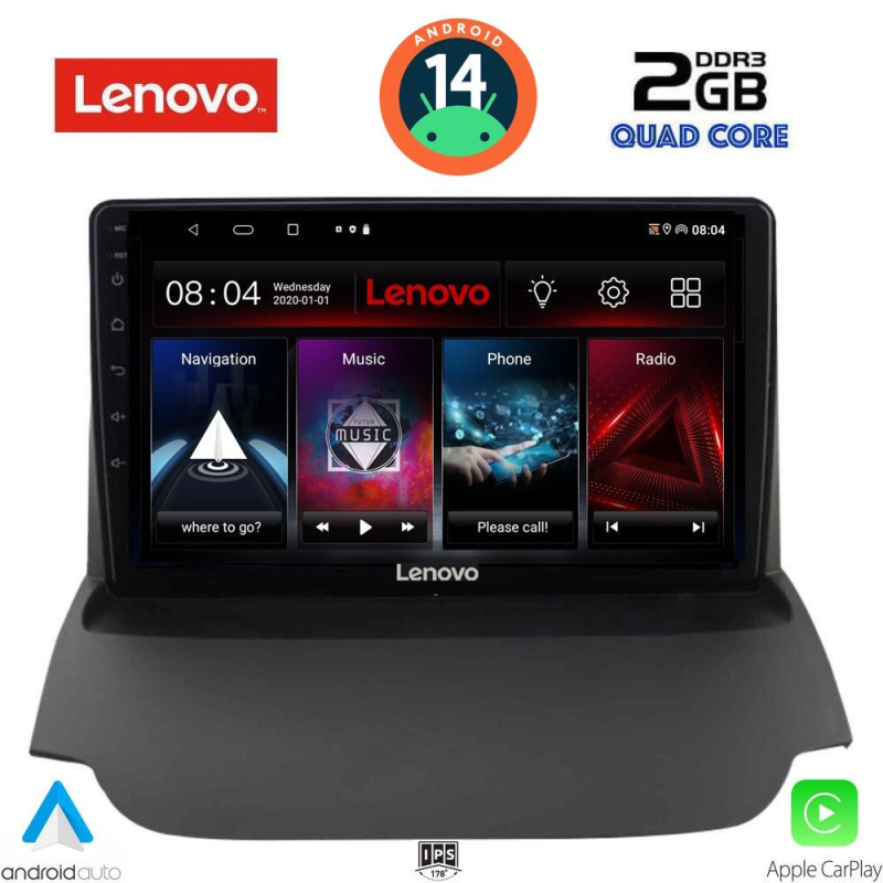 LENOVO LVD 2150_CPA (9inc) MULTIMEDIA TABLET for FORD ECOSPORT mod. 2012-2018 LENOVO LVD 2150_CPA (9inc) MULTIMEDIA TABLET for FORD ECOSPORT mod. 2012-2018