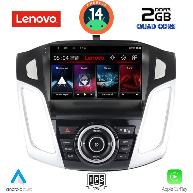 LENOVO LVD 2157_CPA (9inc) MULTIMEDIA TABLET for FORD FOCUS mod. 2011-2018 LENOVO LVD 2157_CPA (9inc) MULTIMEDIA TABLET for FORD FOCUS mod. 2011-2018