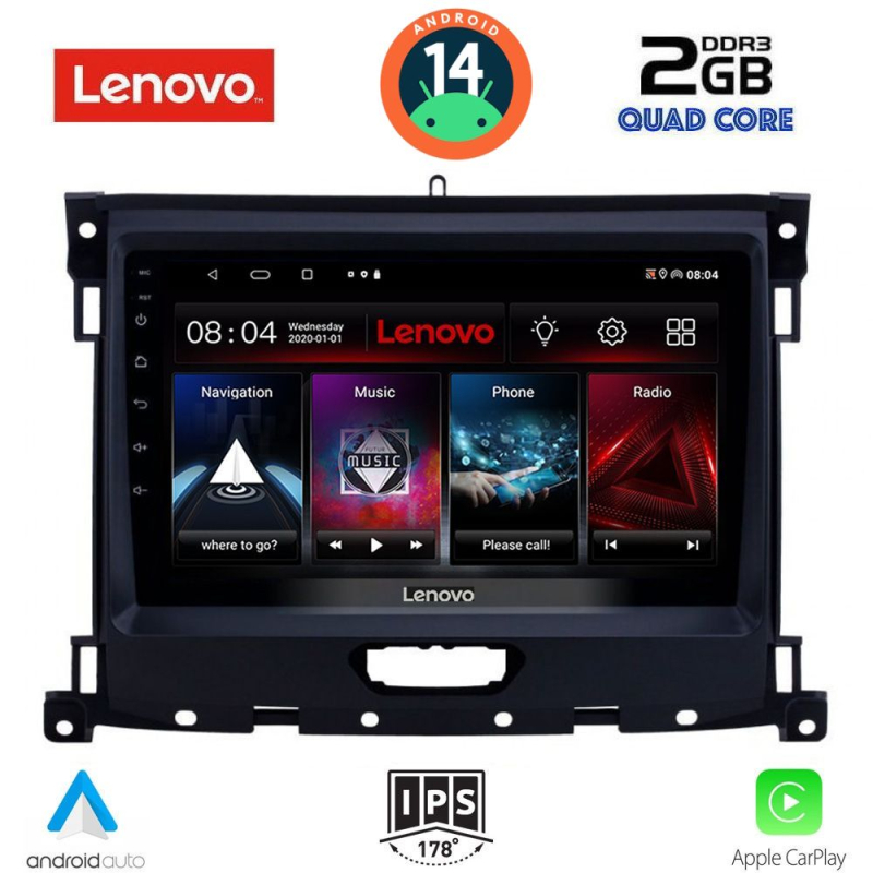 LENOVO LVD 2173_CPA (9inc) MULTIMEDIA TABLET for FORD RANGER mod. 2018> LENOVO LVD 2173_CPA (9inc) MULTIMEDIA TABLET for FORD RANGER mod. 2018>