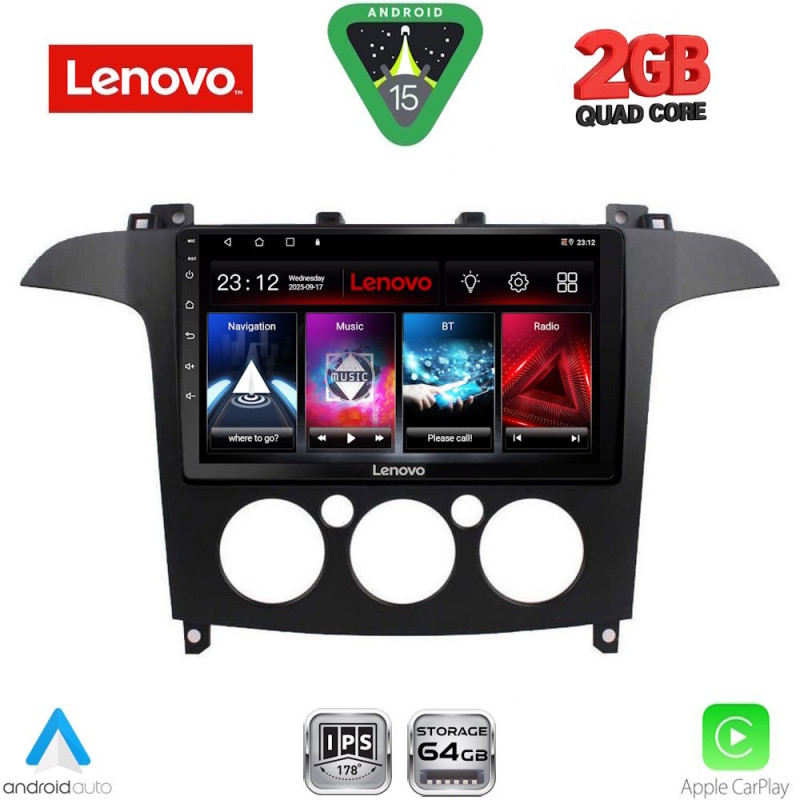 LENOVO LVD 2175_CPA A/C (9inc) MULTIMEDIA TABLET for FORD SMAX mod. 2006-2014