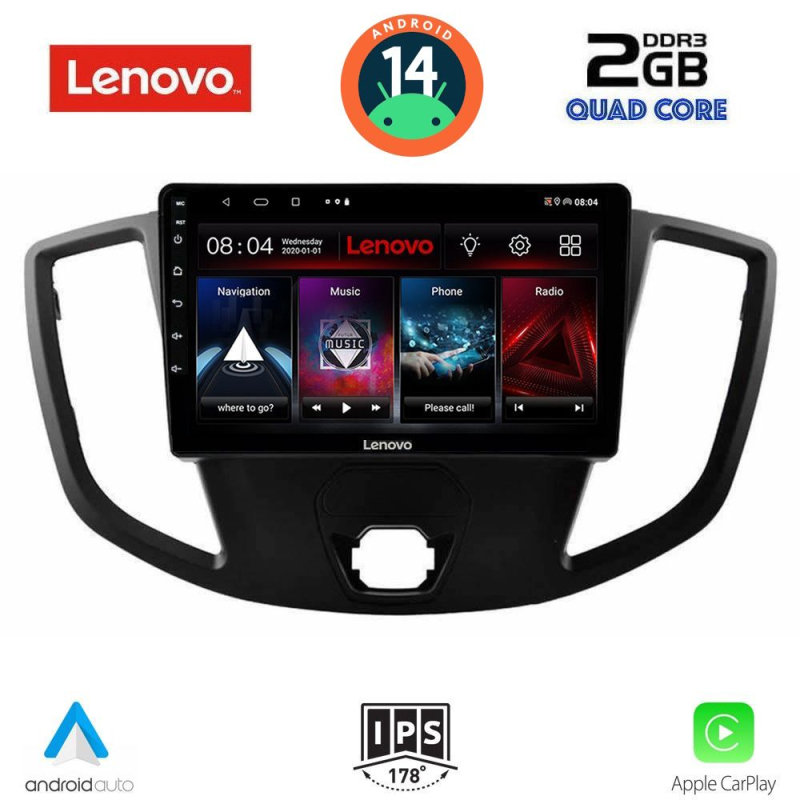 LENOVO LVD 2179_CPA (9inc) MULTIMEDIA TABLET for FORD TRANSIT mod. 2014-2020 LENOVO LVD 2179_CPA (9inc) MULTIMEDIA TABLET for FORD TRANSIT mod. 2014-2020