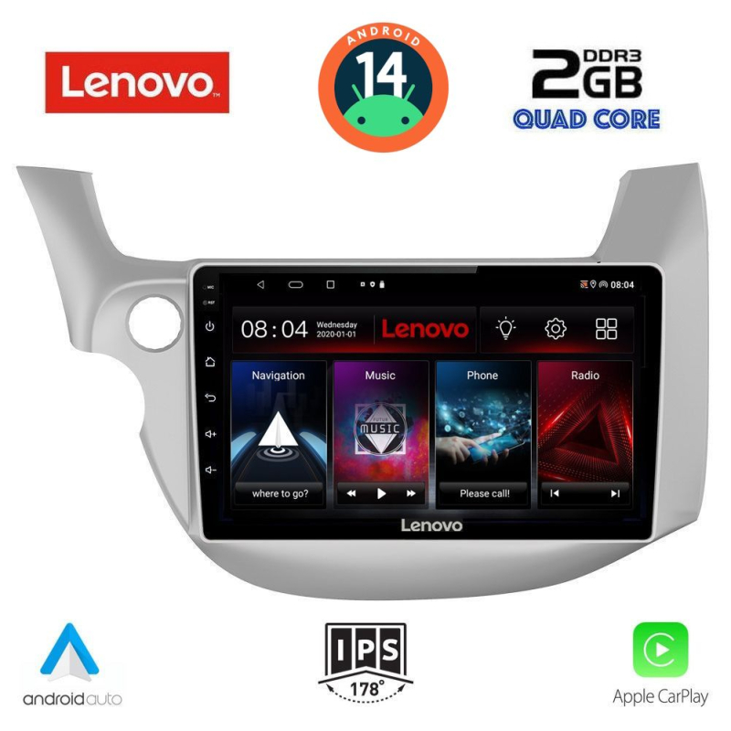 LENOVO LVD 2211_CPA (10inc) MULTIMEDIA TABLET for HONDA JAZZ mod. 2008-2012 LENOVO LVD 2211_CPA (10inc) MULTIMEDIA TABLET for HONDA JAZZ mod. 2008-2012