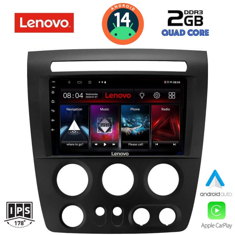LENOVO LVD 2218_CPA (9inc) MULTIMEDIA TABLET for HUMMER H3 mod. 2005-2009 LENOVO LVD 2218_CPA (9inc) MULTIMEDIA TABLET for HUMMER H3 mod. 2005-2009