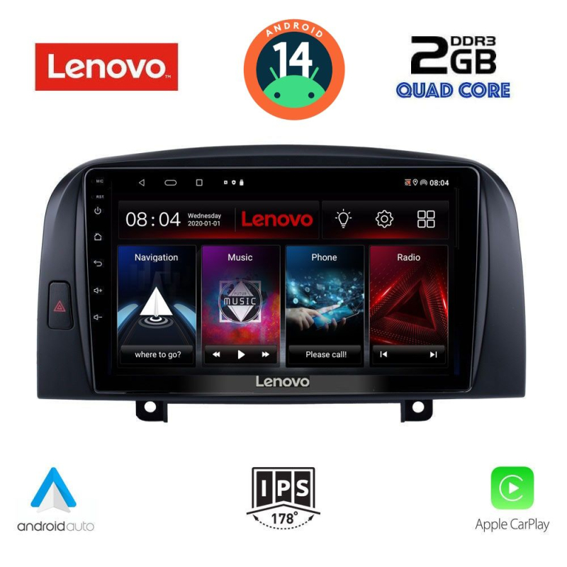 LENOVO LVD 2248_CPA (9inc) MULTIMEDIA TABLET for HYUNDAI SONATA mod. 2006-2009 LENOVO LVD 2248_CPA (9inc) MULTIMEDIA TABLET for HYUNDAI SONATA mod. 2006-2009