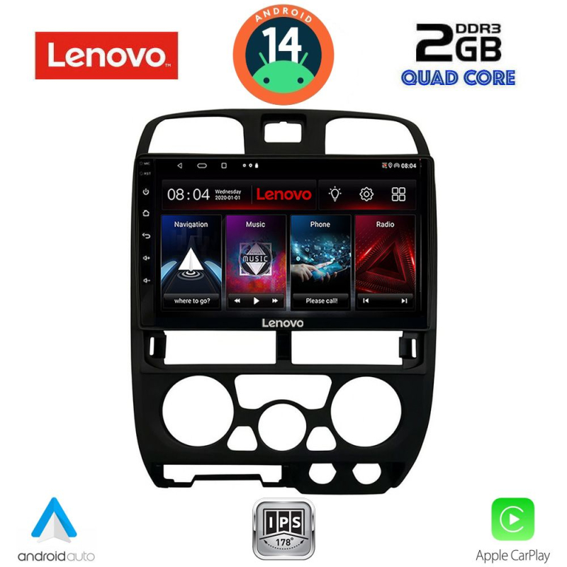 LENOVO LVD 2253BL_CPA (9inc) MULTIMEDIA TABLET for ISUZU D-MAX mod. 2002-2008 (BLACK) LENOVO LVD 2253BL_CPA (9inc) MULTIMEDIA TABLET for ISUZU D-MAX mod. 2002-2008 (BLACK)
