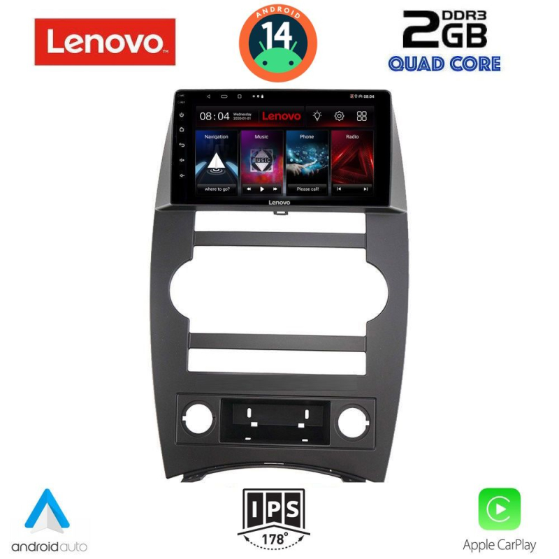LENOVO LVD 2274_CPA (9inc) MULTIMEDIA TABLET for JEEP COMMANDER mod. 2007-2009 LENOVO LVD 2274_CPA (9inc) MULTIMEDIA TABLET for JEEP COMMANDER mod. 2007-2009