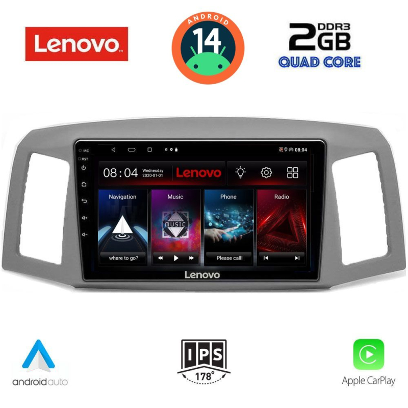 LENOVO LVD 2281_CPA (10inc) MULTIMEDIA TABLET for JEEP GRAND CHEROKEE mod. 2005-2007 LENOVO LVD 2281_CPA (10inc) MULTIMEDIA TABLET for JEEP GRAND CHEROKEE mod. 2005-2007