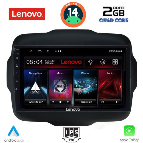 LENOVO LVD 2290_CPA (9inc) MULTIMEDIA TABLET for JEEP RENEGADE  mod. 2014&gt;