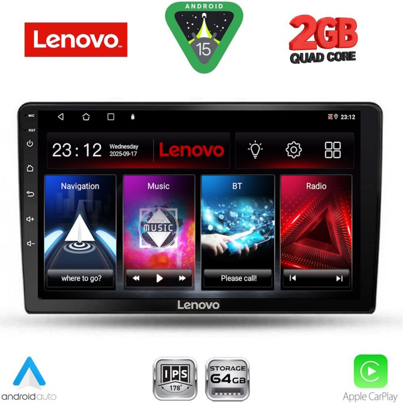 LENOVO LVD 2300_CPA (9inc) MULTIMEDIA TABLET for KIA CEED mod. 2006-2009