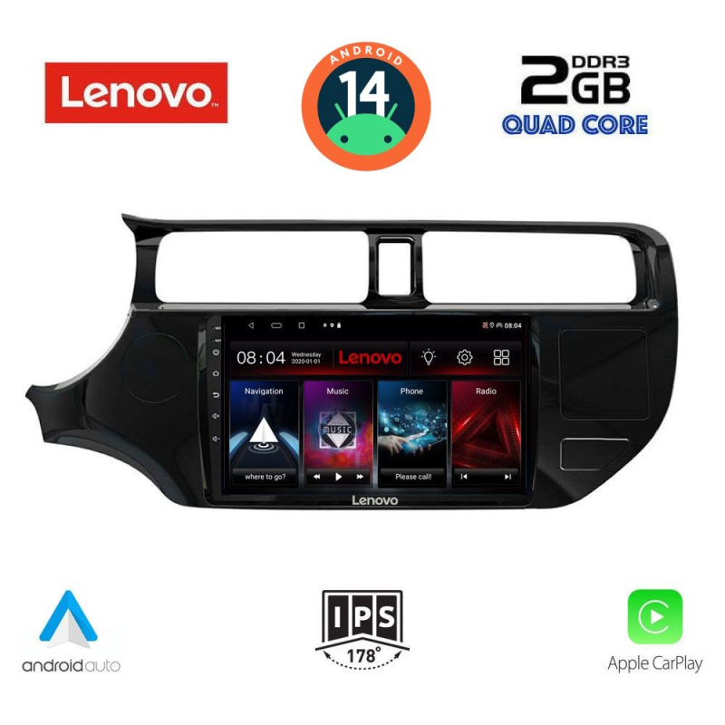 LENOVO LVD 2314_CPA (9inc) MULTIMEDIA TABLET for KIA RIO mod. 2012-2015 LENOVO LVD 2314_CPA (9inc) MULTIMEDIA TABLET for KIA RIO mod. 2012-2015