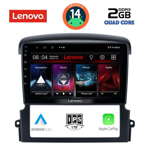 LENOVO LVD 2317_CPA (9inc) MULTIMEDIA TABLET for KIA SORENTO mod. 2006-2009