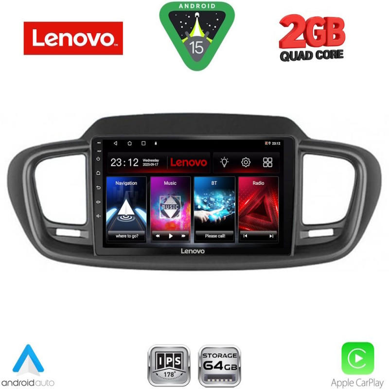 LENOVO LVD 2319_CPA (10inc) MULTIMEDIA TABLET for KIA SORENTO mod. 2014-2020