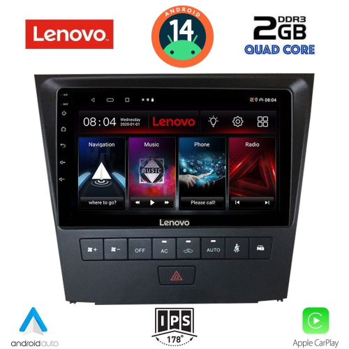LENOVO LVD 2341_CPA (9inc) MULTIMEDIA TABLET for LEXUS GS mod. 2004-2011