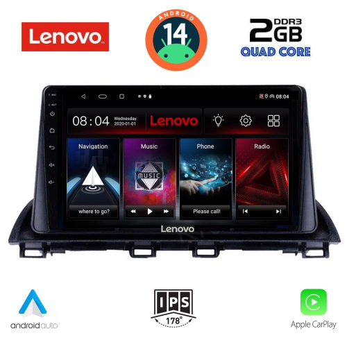 LENOVO LVD 2367_CPA (9inc) MULTIMEDIA TABLET for MAZDA 3 mod. 2014-2019