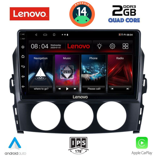 LENOVO LVD 2392_CPA (9inc) MULTIMEDIA TABLET for MAZDA MX5 mod. 2005-2015