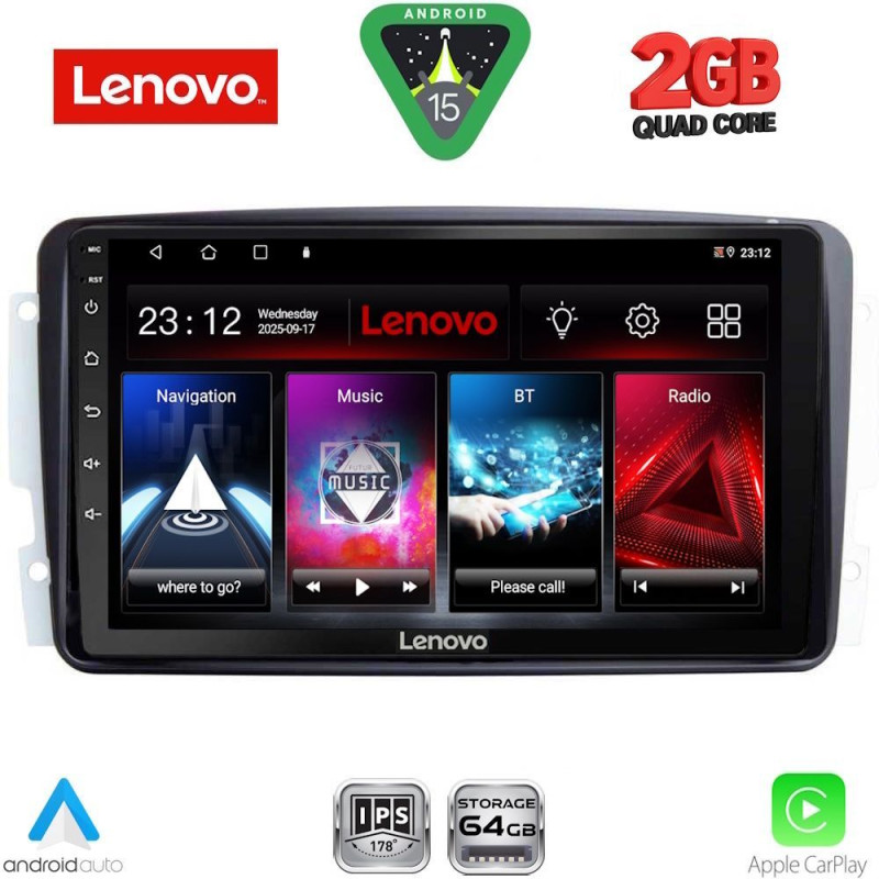 LENOVO LVD 2401_CPA (9inc) MULTIMEDIA TABLET for MERCEDES CLK (W209) mod. 2000-2004
