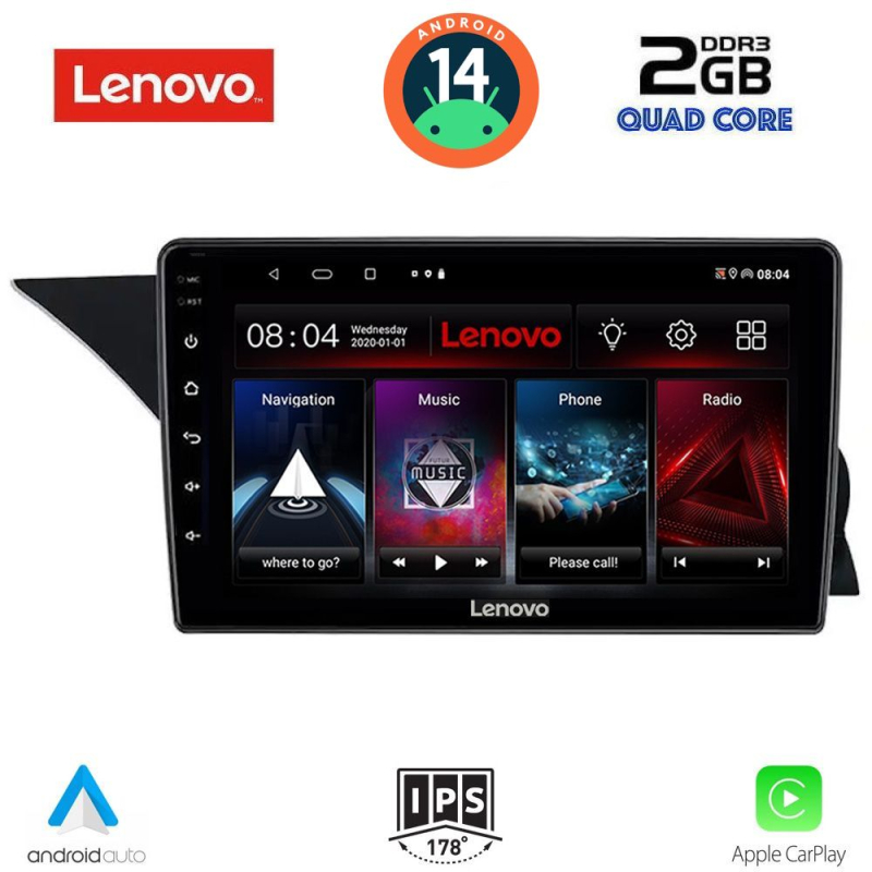 LENOVO LVD 2411_CPA (NTG 4.0) (9inc) MULTIMEDIA TABLET for MERCEDES GLK (X204) mod. 2008-2012 LENOVO LVD 2411_CPA (NTG 4.0) (9inc) MULTIMEDIA TABLET for MERCEDES GLK (X204) mod. 2008-2012