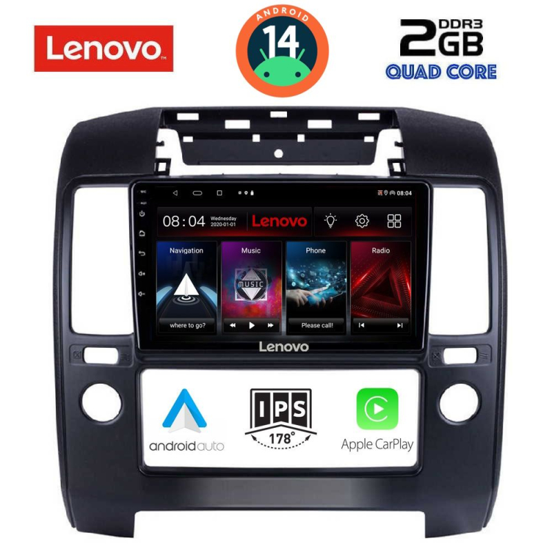 LENOVO LVD 2454_CPA A/C (9inc) MULTIMEDIA TABLET for NISSAN NAVARA D40 mod. 2006-2011 με A/C LENOVO LVD 2454_CPA A/C (9inc) MULTIMEDIA TABLET for NISSAN NAVARA D40 mod. 2006-2011 με A/C