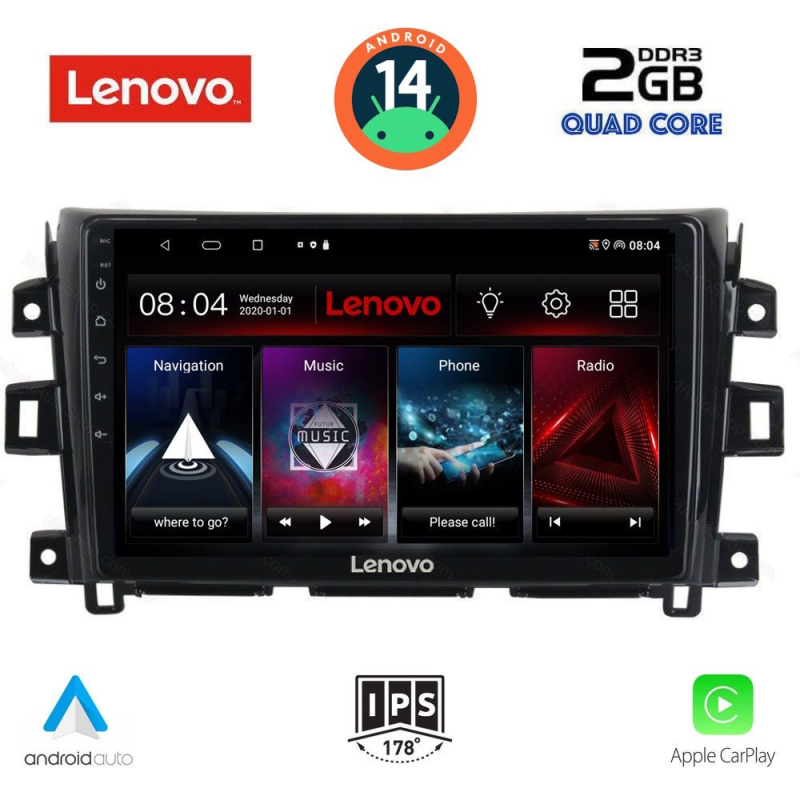 LENOVO LVD 2456_CPA (10inc) MULTIMEDIA TABLET for NISSAN NAVARA mod. 2016> LENOVO LVD 2456_CPA (10inc) MULTIMEDIA TABLET for NISSAN NAVARA mod. 2016>