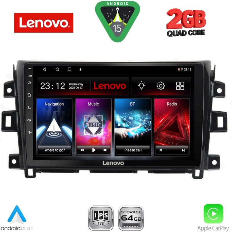 LENOVO LVD 2456_CPA (10inc) MULTIMEDIA TABLET for NISSAN NAVARA mod. 2016-2025