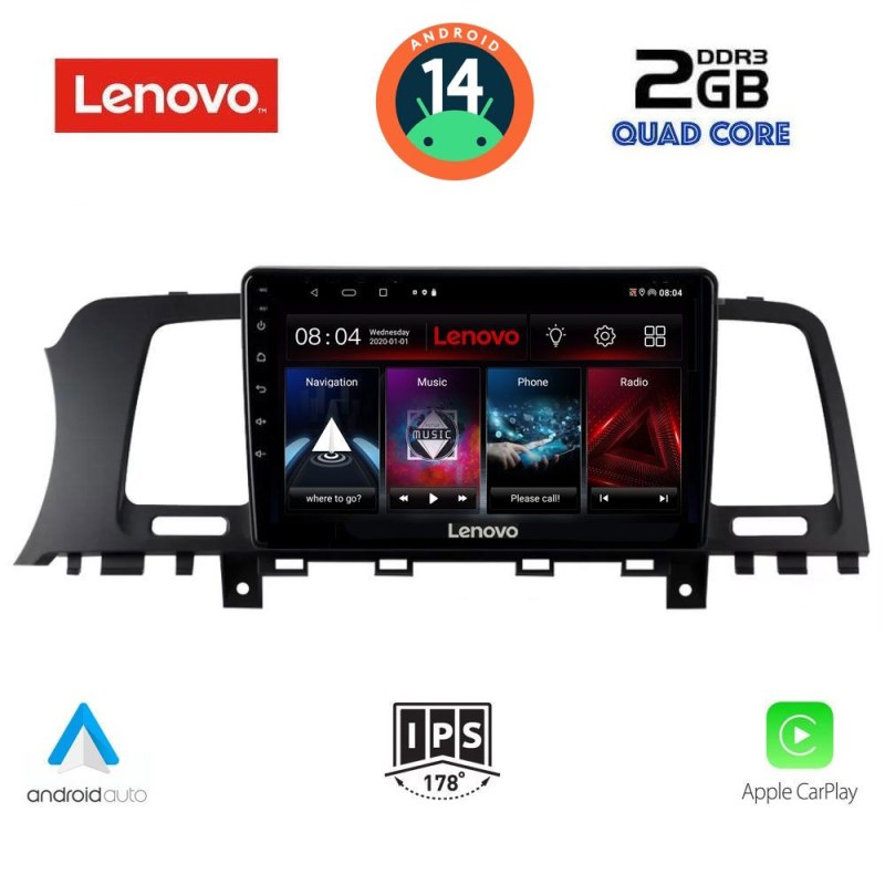 LENOVO LVD 2462_CPA (9inc) MULTIMEDIA TABLET for NISSAN MURANO mod. 2007-2014 LENOVO LVD 2462_CPA (9inc) MULTIMEDIA TABLET for NISSAN MURANO mod. 2007-2014