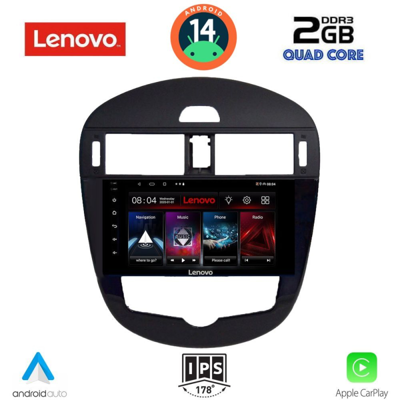 LENOVO LVD 2470_CPA CLIMA (9inc) MULTIMEDIA TABLET for NISSAN PULSAR mod. 2014> LENOVO LVD 2470_CPA CLIMA (9inc) MULTIMEDIA TABLET for NISSAN PULSAR mod. 2014>