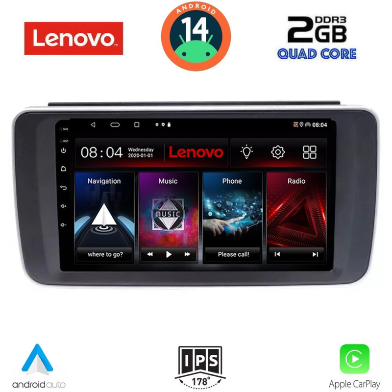 LENOVO LVD 2473_CPA (9inc) MULTIMEDIA TABLET for NISSAN LEAF mod. 2018>