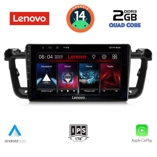 LENOVO LVD 2518_CPA (9inc) MULTIMEDIA TABLET for PEUGEOT 508 mod. 2010-2016