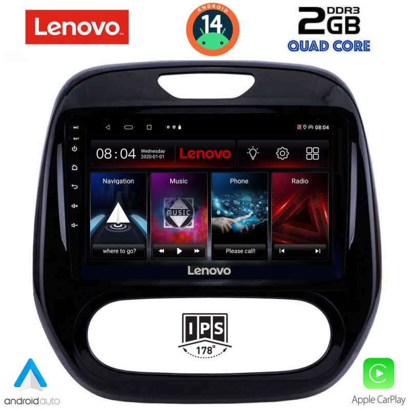 LENOVO LVD 2542_CPA (9inc) MULTIMEDIA TABLET for RENAULT CAPTUR mod. 2013-2019 LENOVO LVD 2542_CPA (9inc) MULTIMEDIA TABLET for RENAULT CAPTUR mod. 2013-2019