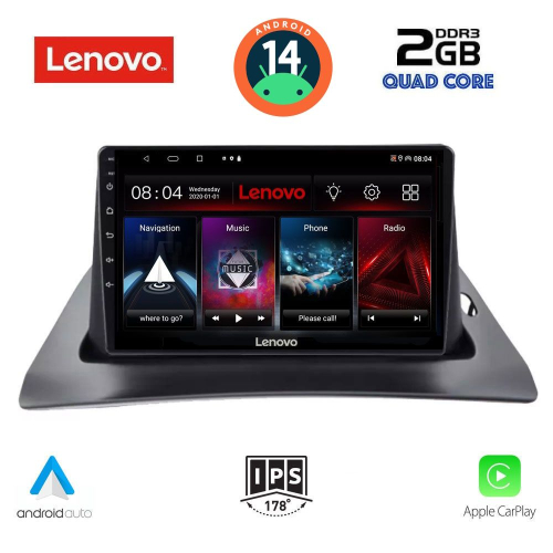 LENOVO LVD 2550_CPA (9inc) MULTIMEDIA TABLET for RENAULT KANGOO mod. 2010&gt;