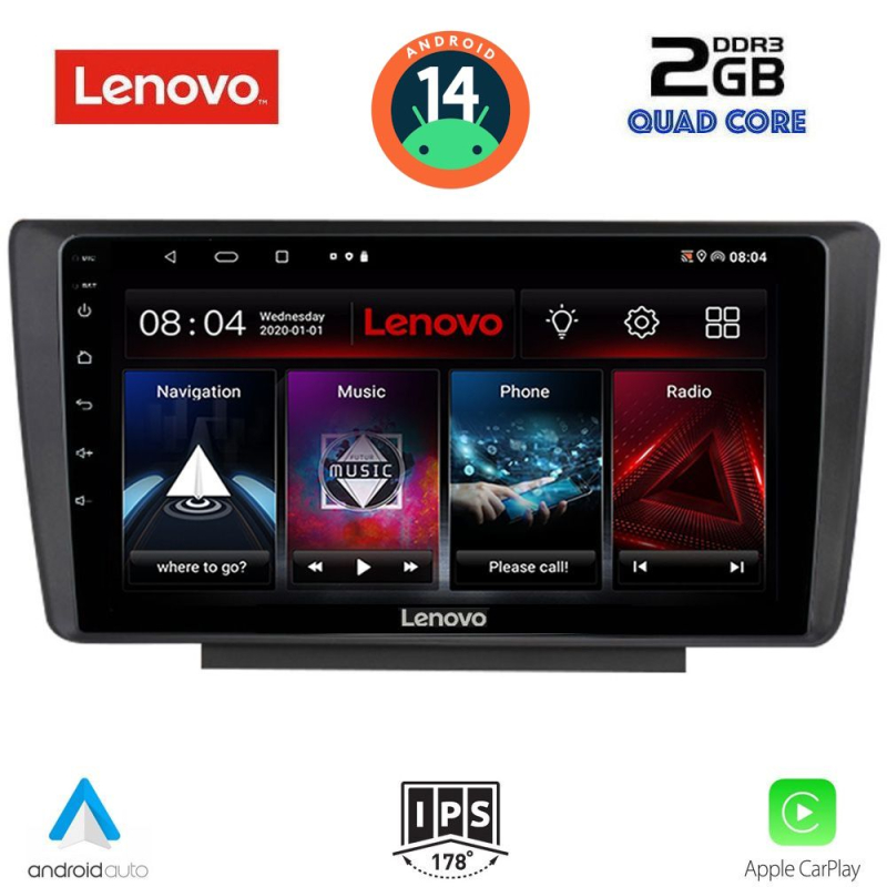 LENOVO LVD 2594_CPA (9inc) MULTIMEDIA TABLET for SKODA OCTAVIA 5 mod. 2005-2012 LENOVO LVD 2594_CPA (9inc) MULTIMEDIA TABLET for SKODA OCTAVIA 5 mod. 2005-2012